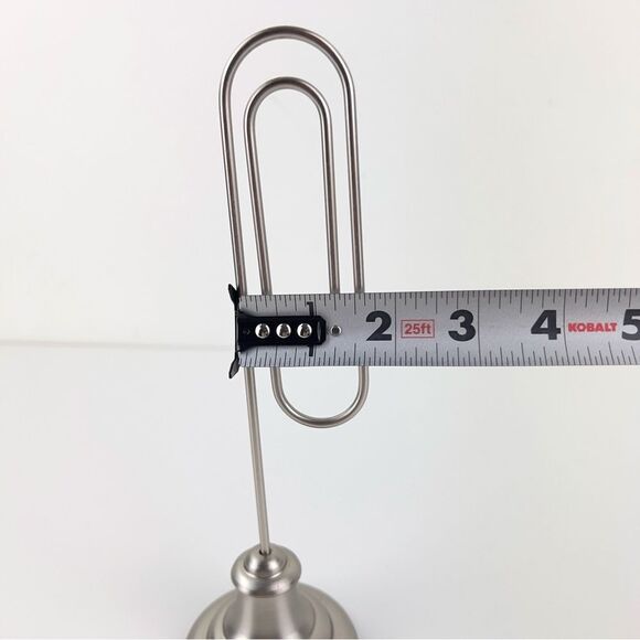 Pottery Barn Large Oversized paper clip note bill receipt Letter holder - Picture 6 of 6